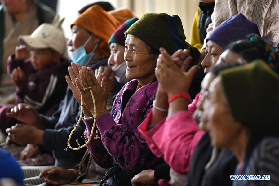 CHINA-TIBET-LHASA-VISUALLY IMPAIRED MUSICIANS-NURSING HOME (CN)