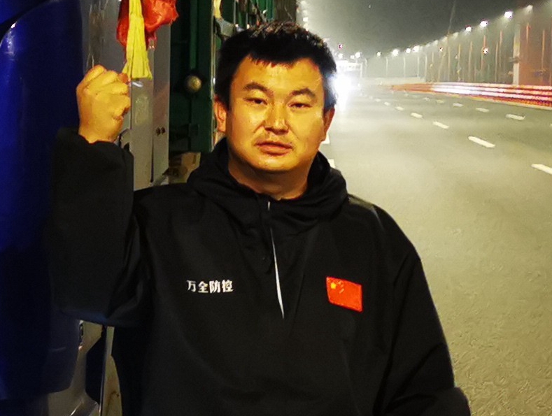 &ldquo;補給線上運輸人&rdquo;渠勝華