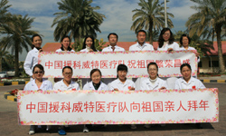 中國援助科威特醫(yī)療隊、中資機構(gòu)