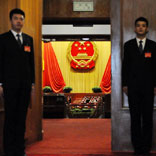 &ldquo;守衛兩會&rdquo;的安保人員