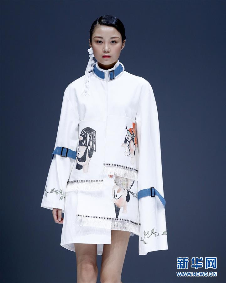 （文化）（7）陜西服裝工程學院在京舉行時裝發布會