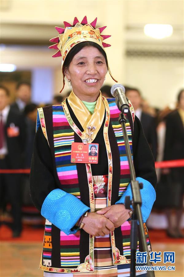 （兩會&middot;XHDW）（5）全國人大代表接受采訪