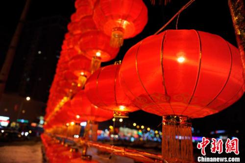 資料圖：紅燈籠。宋文佳 攝