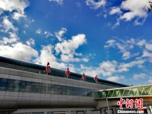 資料圖：烏魯木齊國際機場。 新疆機場集團供圖