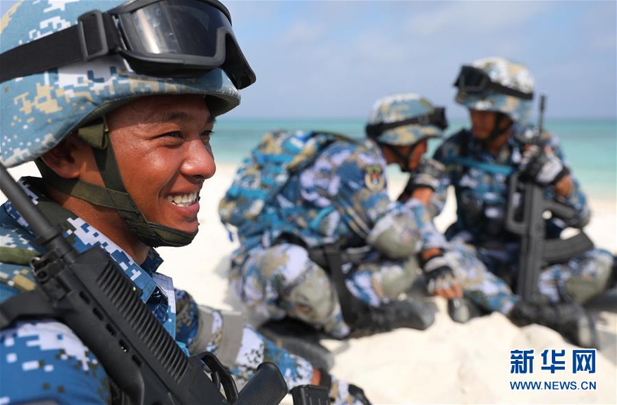 （壯麗70年&middot;奮斗新時代&middot;新華全媒頭條&middot;圖文互動）（6）&ldquo;你在我的航程上，我在你的視線里&rdquo;&mdash;&mdash;走進海軍西沙中建島官兵的五彩世界
