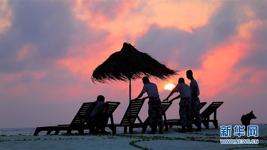 （壯麗70年&middot;奮斗新時代&middot;新華全媒頭條&middot;圖文互動）（9）&ldquo;你在我的航程上，我在你的視線里&rdquo;&mdash;&mdash;走進海軍西沙中建島官兵的五彩世界