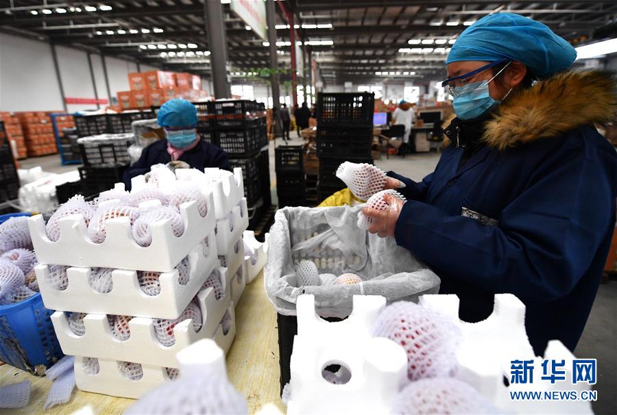 （聚焦疫情防控&middot;圖文互動）（1）&ldquo;一輛輛車出發，春暖花開的日子就不遠了&rdquo;&mdash;&mdash;西北電商大縣陜西省武功縣復工見聞