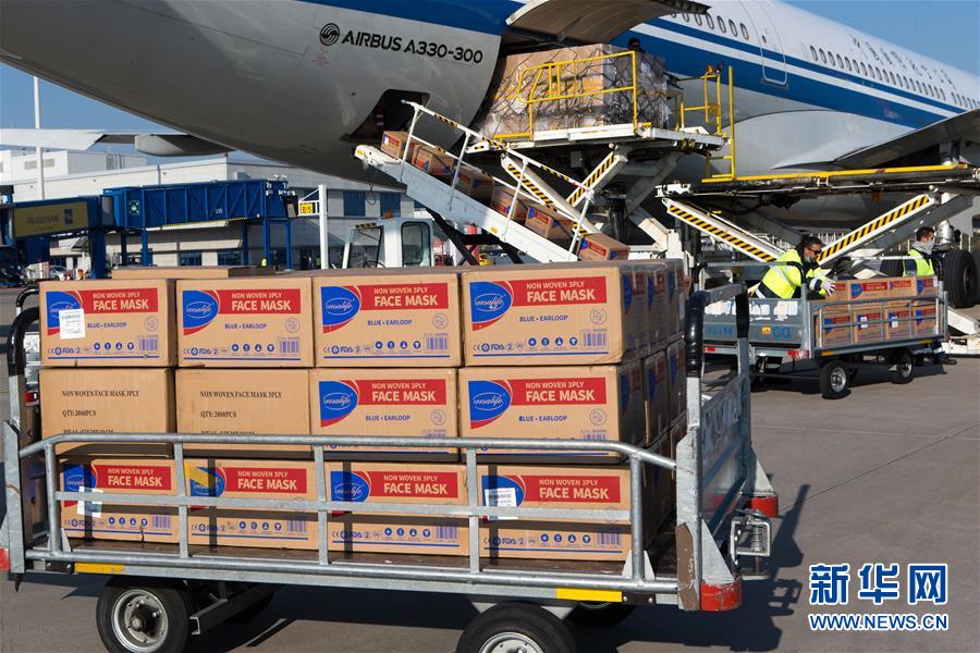 （國際疫情）（3）中國向希臘援助抗疫醫療物資