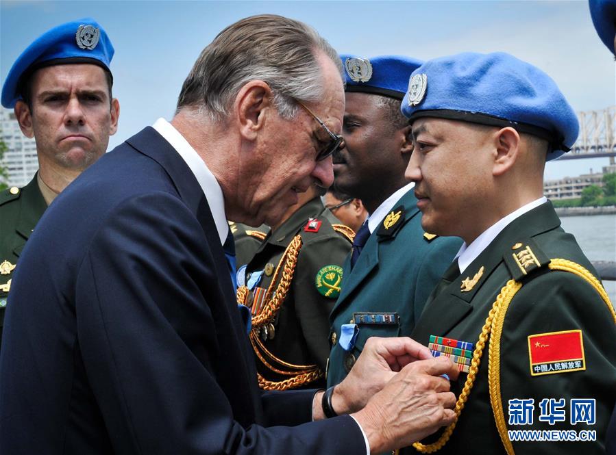 （新華全媒頭條&middot;圖文互動）（16）崢嶸歲月30年 中國藍盔衛和平