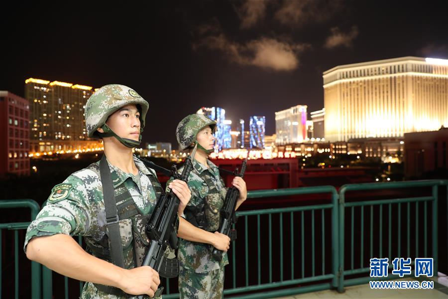 （在習近平強軍思想指引下&middot;我們在戰位報告&middot;圖文互動）（1）駐澳門部隊：濠江之畔，最可愛的人