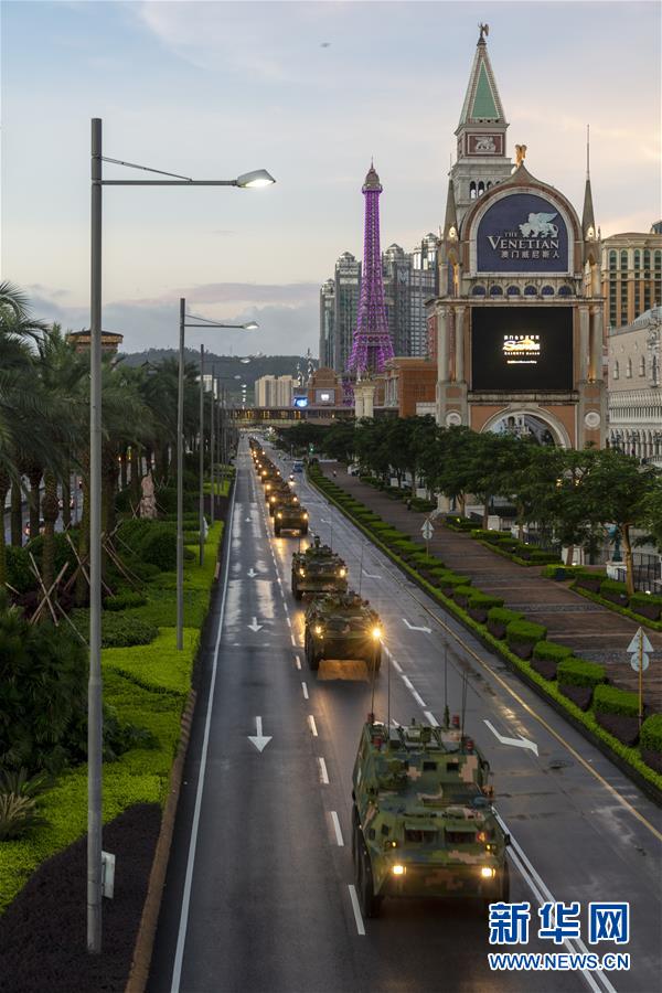 （在習近平強軍思想指引下&middot;我們在戰位報告&middot;圖文互動）（3）駐澳門部隊：濠江之畔，最可愛的人