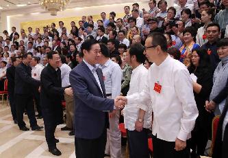 劉奇葆與文化名家暨&ldquo;四個一批&rdquo;人才座談