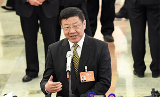 國家林業局局長接受采訪