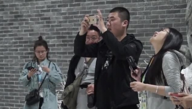 北京4月飄雪，鵝毛還是狂風任你呼喚