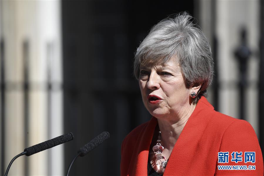 （國際）（2）英國首相特雷莎&middot;梅宣布將辭職